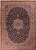 Nain Blue Hand Knotted 114 X 1510  Area Rug 400-17236 Thumb 0