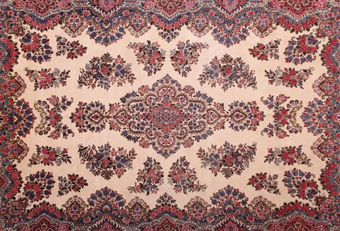 Kerman White Hand Knotted 911 X 144 Area Rug 400-17240 Image 3
