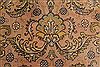 Tabriz Orange Hand Knotted 100 X 128 Area Rug 400-17241 Thumb 15