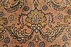 Tabriz Orange Hand Knotted 100 X 128  Area Rug 400-17241 Thumb 15