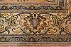 Tabriz Orange Hand Knotted 100 X 128 Area Rug 400-17241 Thumb 6