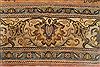 Tabriz Orange Hand Knotted 100 X 128 Area Rug 400-17241 Thumb 7