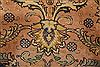 Tabriz Orange Hand Knotted 100 X 128 Area Rug 400-17241 Thumb 8