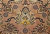 Tabriz Orange Hand Knotted 100 X 128 Area Rug 400-17241 Thumb 10