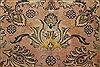 Tabriz Orange Hand Knotted 100 X 128  Area Rug 400-17241 Thumb 10