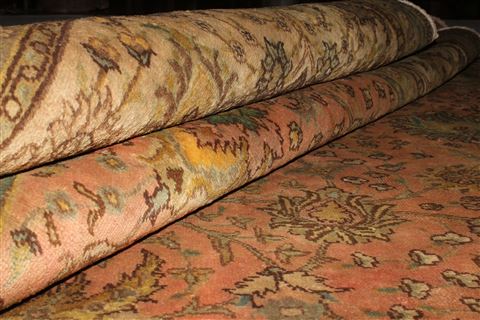 Tabriz Purple Hand Knotted 911 X 126 Area Rug 400-17242 Image 13