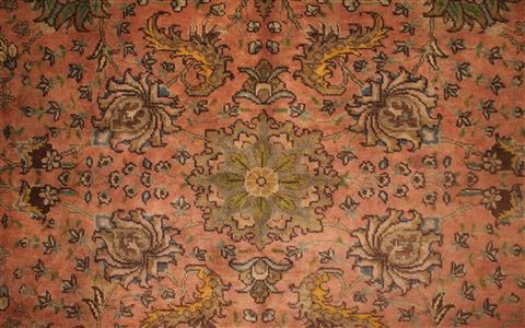 Tabriz Purple Hand Knotted 911 X 126 Area Rug 400-17242 Image 3