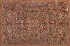 Tabriz Purple Hand Knotted 96 X 131 Area Rug 400-17243 Thumb 7
