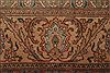 Tabriz Purple Square Hand Knotted 109 X 126  Area Rug 400-17245 Thumb 17