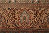 Tabriz Purple Square Hand Knotted 109 X 126 Area Rug 400-17245 Thumb 17