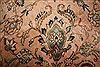 Tabriz Purple Square Hand Knotted 109 X 126  Area Rug 400-17245 Thumb 23