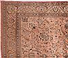 Tabriz Purple Square Hand Knotted 109 X 126  Area Rug 400-17245 Thumb 2