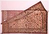 Tabriz Purple Square Hand Knotted 109 X 126 Area Rug 400-17245 Thumb 4