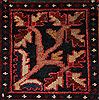 Bakhtiar Red Hand Knotted 104 X 132  Area Rug 400-17246 Thumb 14