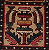 Bakhtiar Red Hand Knotted 104 X 132  Area Rug 400-17246 Thumb 18