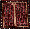 Bakhtiar Red Hand Knotted 104 X 132  Area Rug 400-17246 Thumb 19
