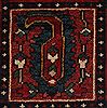 Bakhtiar Red Hand Knotted 104 X 132  Area Rug 400-17246 Thumb 23