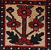 Bakhtiar Red Hand Knotted 104 X 132  Area Rug 400-17246 Thumb 12