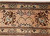 Tabriz Beige Hand Knotted 103 X 128  Area Rug 400-17247 Thumb 13