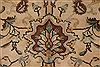 Tabriz Beige Hand Knotted 103 X 128 Area Rug 400-17247 Thumb 17