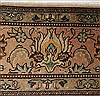 Tabriz Beige Hand Knotted 103 X 128 Area Rug 400-17247 Thumb 6