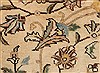 Tabriz Beige Hand Knotted 103 X 128 Area Rug 400-17247 Thumb 9