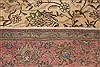 Tabriz Beige Hand Knotted 103 X 128 Area Rug 400-17247 Thumb 10