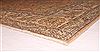 Tabriz Orange Square Hand Knotted 109 X 112 Area Rug 400-17249 Thumb 4