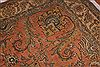 Tabriz Orange Square Hand Knotted 109 X 112  Area Rug 400-17249 Thumb 8