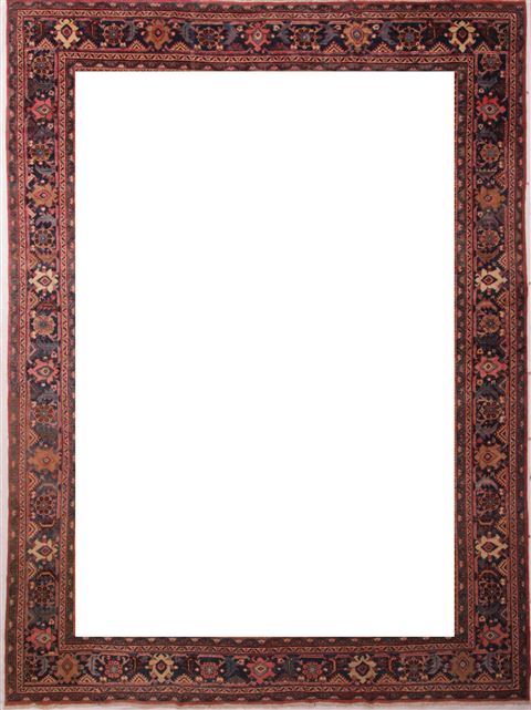 Moshk Abad Red Hand Knotted 106 X 156 Area Rug 400-17251 Image 1