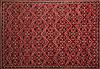 Moshk Abad Red Hand Knotted 106 X 156  Area Rug 400-17251 Thumb 2