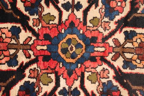 Bakhtiar Purple Hand Knotted 103 X 136 Area Rug 400-17253 Image 12