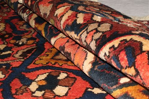 Bakhtiar Purple Hand Knotted 103 X 136 Area Rug 400-17253 Image 16