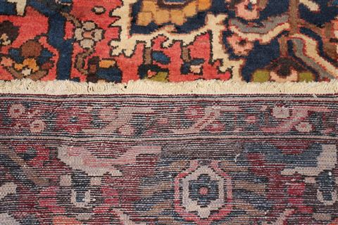 Bakhtiar Purple Hand Knotted 103 X 136 Area Rug 400-17253 Image 17