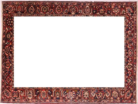 Bakhtiar Purple Hand Knotted 103 X 136 Area Rug 400-17253 Image 19
