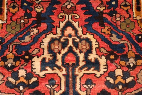 Bakhtiar Purple Hand Knotted 103 X 136 Area Rug 400-17253 Image 9