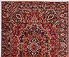 Bakhtiar Purple Hand Knotted 103 X 136  Area Rug 400-17253 Thumb 1