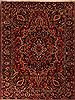 Bakhtiar Purple Hand Knotted 103 X 136 Area Rug 400-17253 Thumb 0