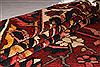 Bakhtiar Orange Hand Knotted 107 X 155 Area Rug 400-17254 Thumb 16