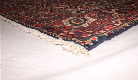 Bakhtiar Purple Hand Knotted 109 X 138 Area Rug 400-17256 Image 24