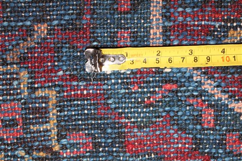 Bakhtiar Purple Hand Knotted 109 X 138 Area Rug 400-17256 Image 26