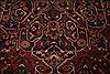 Bakhtiar Purple Hand Knotted 109 X 138  Area Rug 400-17256 Thumb 12