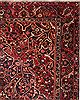 Bakhtiar Purple Hand Knotted 109 X 138 Area Rug 400-17256 Thumb 1