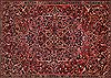 Bakhtiar Purple Hand Knotted 109 X 138 Area Rug 400-17256 Thumb 2