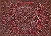 Bakhtiar Purple Hand Knotted 109 X 138  Area Rug 400-17256 Thumb 2