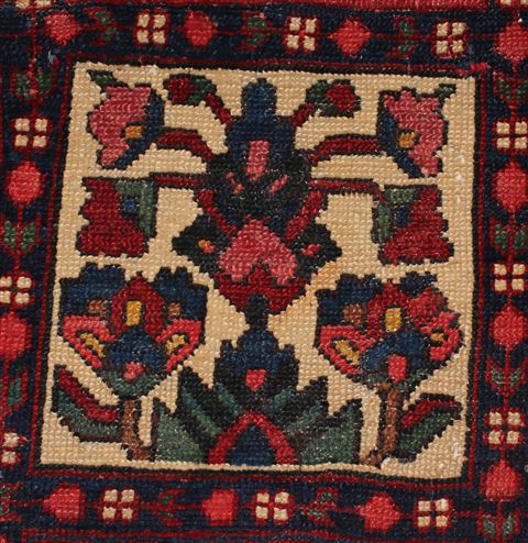 Bakhtiar Red Hand Knotted 112 X 1310 Area Rug 400-17257 Image 14