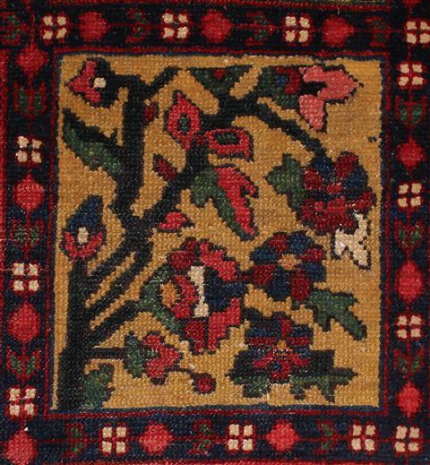 Bakhtiar Red Hand Knotted 112 X 1310 Area Rug 400-17257 Image 18