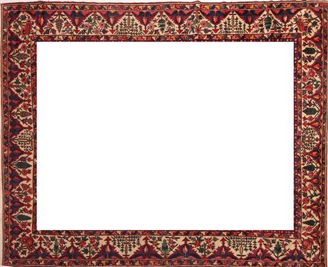Bakhtiar Red Hand Knotted 112 X 1310 Area Rug 400-17257 Image 1
