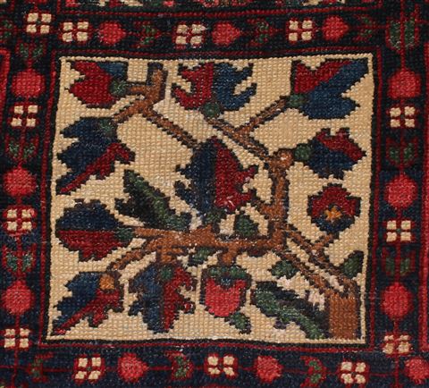 Bakhtiar Red Hand Knotted 112 X 1310 Area Rug 400-17257 Image 20