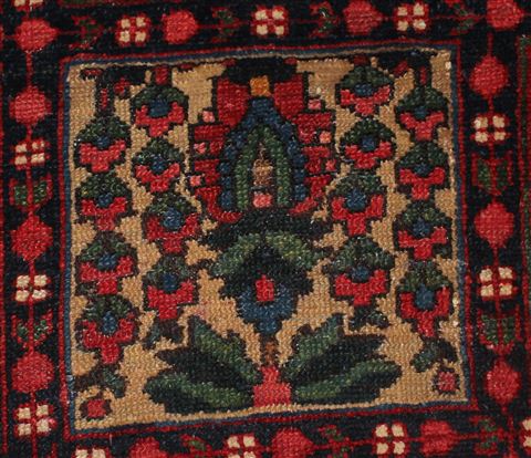Bakhtiar Red Hand Knotted 112 X 1310 Area Rug 400-17257 Image 22